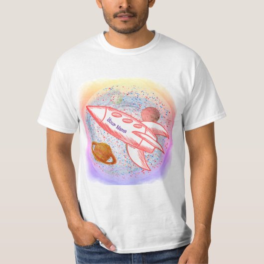 レッドロケット Tシャツ (正面)