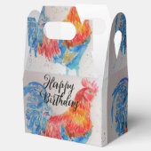 レッドロスターウォーター絵を描カラーハッピーバースデー フェイバーボックス (オープン)