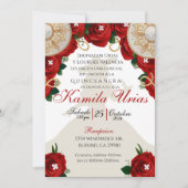 レッドロセスチャラキンセニェラ招待状 招待状 (正面)