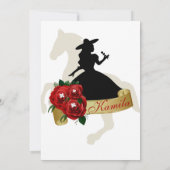 レッドロセスチャラキンセニェラ招待状 招待状 (裏面)