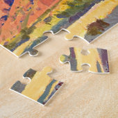 レッドロックとサボテン、1945年メイナード・ディクソン ジグソーパズル (側面)