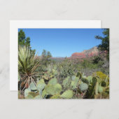 レッドロックとサボテン I (正面/裏面)