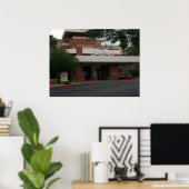 レッドロックカジノラスベガスフロントエントリポスタープリント ポスター (ホームオフィス)