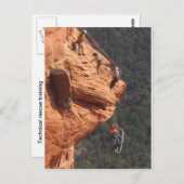 レッドロックカントリーでロープを救う ポストカード (正面/裏面)