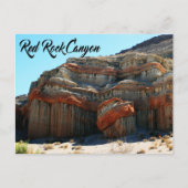 レッドロックキャニオンラスベガスネバダ統一された州ズUSA ポストカード (正面)