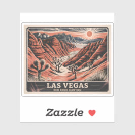 レッドロックキャニオンラスベガスレトロヴィンテージトラベルWPA シール