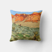 レッドロックキャニオン国家保全地域 クッション (裏面)