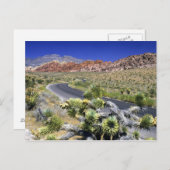 レッドロックキャニオン国家保全地域，ラス ポストカード (正面/裏面)