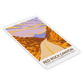 レッドロックキャニオン国立保全地域道路 マグネット (右側)