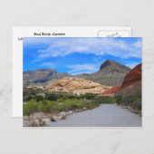 レッドロックキャニオン – ラスベガスネバダ ポストカード (正面/裏面)