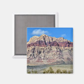 レッドロックキャニオン、ラスベガス、ネバダ磁石 マグネット (正面/裏面)