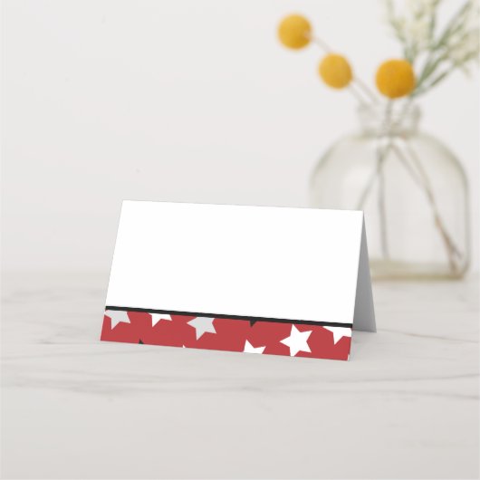 レッドロックスターミュージックパーティー座席表 プレイスカード (裏面)