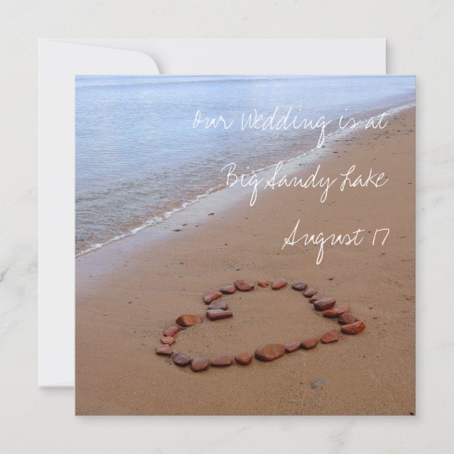 レッドロックスハートオンザサンディビーチ (正面)