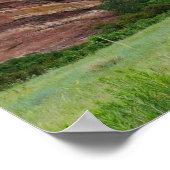 レッドロックスパークと山脈 ポスター (角)