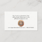 レッドロックスマウンテンウィルダネスアドベンチャーガイド 名刺 (裏面)