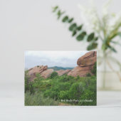 レッドロックスリッジ山と谷 ポストカード (スタンド正面)