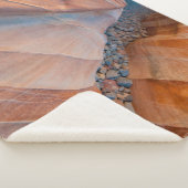 レッドロックバレーオブファイア州パークネバダ シェルパブランケット (3/4)