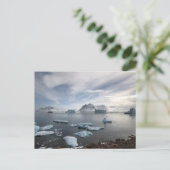 レッドロックリッジ、南極大陸 ポストカード (スタンド正面)