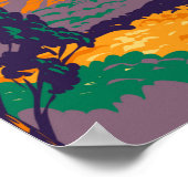 レッドロック州パークアリゾナヴィンテージ ポスター (角)