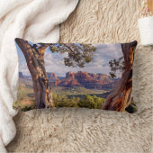 レッドロック |セドナアリゾナ ランバークッション (ブランケット)