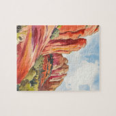 レッドロック、セドナ、アリゾナモダン州、アート ジグソーパズル (横)