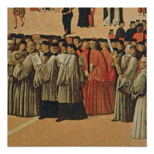レッドロック， c.1895 (キャンバス上の油) 2 ポスター (正面)
