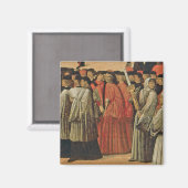 レッドロック, c.1895 (キャンバス上の油) 2 マグネット (正面/裏面)