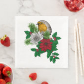 レッドロビンのクリスマスの装飾 (インサイチュ)