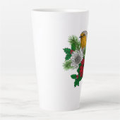 レッドロビンのクリスマスの装飾 カフェラテマグ (正面)