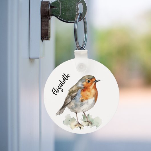 レッドロビンの鳥の名前 キーホルダー