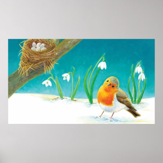 レッドロビンイラストレーション ポスター (正面)