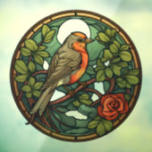 レッドロビンステンドグラススタイルサンキャッチャー ウィンドウサイン (シート3)