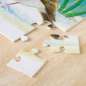 レッドロビンバードイラストレーション ジグソーパズル (側面)