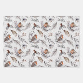 レッドロビンフェスティバルクリスマス  ラッピングペーパーシート (正面)