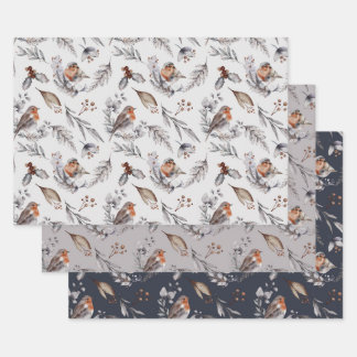 レッドロビンフェスティバルクリスマス  ラッピングペーパーシート