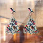 レッドロビン付きクリスマスティー ウィンドウサイン (シート2)