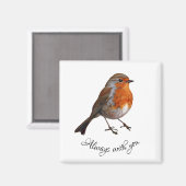 レッドロビン磁石 マグネット (正面/裏面)