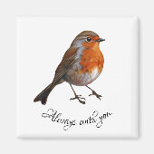 レッドロビン磁石 マグネット (正面)