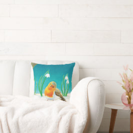 レッドロビン（エリタカスルベクラ）早期春 クッション