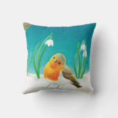 レッドロビン(エリタカスルベクラ)早期春 クッション (裏面)