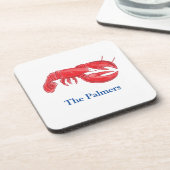 レッドロブスターのパーソナライズ商品 コースター (左側)