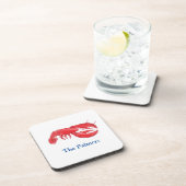 レッドロブスターのパーソナライズ コースター (右側)