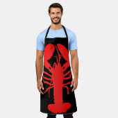 レッドロブスターエプロン エプロン (着用した状態)