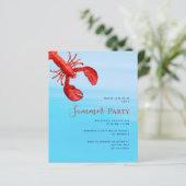 レッドロブスターシーバジェットサマーパーティの招待状 (スタンド正面)