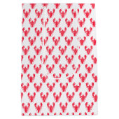 レッドロブスターシーフードメイン名門私立校風のビーチ ミディアムペーパーバッグ (裏面)