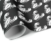 レッドロブスターシーフードメイン名門私立校風のビーチ ラッピングペーパー (ロールコーナー)