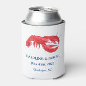 レッドロブスター結婚式の引き出物 缶クーラー (缶正面)