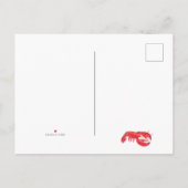 レッドロブスター ボイル クラムベイク パーティー インビテーションポストカード (裏面)