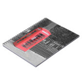 レッドロンドン音箱 ノートブック (左側)