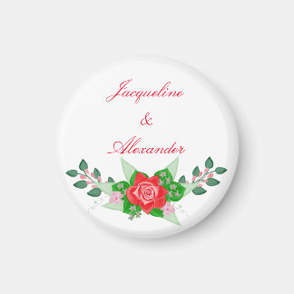 レッドローシンプルズ結婚テーマパーティーFavy Magnet マグネット